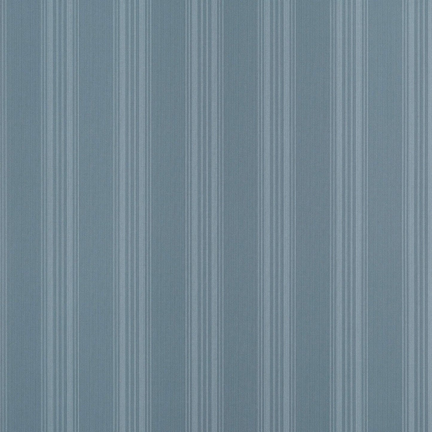 Thibaut Stripes & Checks Resource Scarlet Stripe Wallpaper - Slate Blue