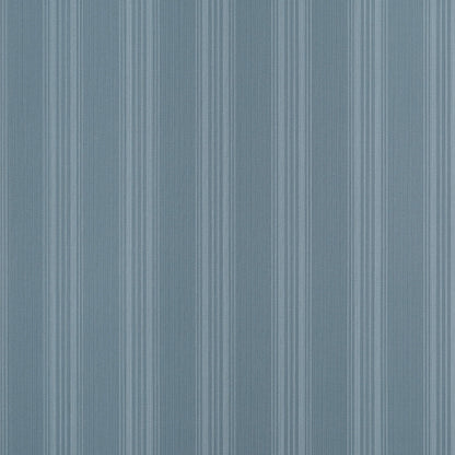 Thibaut Stripes & Checks Resource Scarlet Stripe Wallpaper - Slate Blue