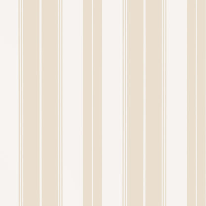 Thibaut Stripes & Checks Resource Norfolk Stripe Wallpaper - Beige