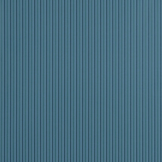 Thibaut Stripes & Checks Resource Conner Stripe Wallpaper - Peacock Blue