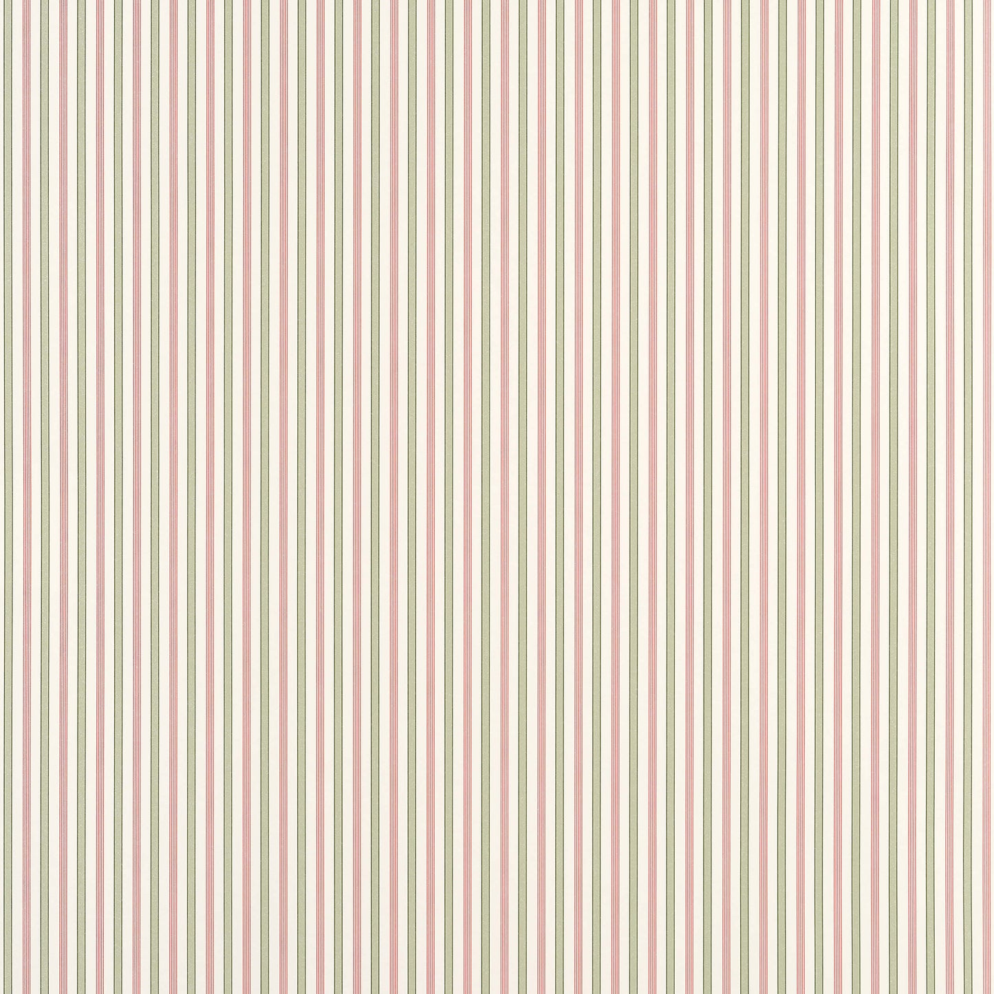 Thibaut Stripes & Checks Resource Conner Stripe Wallpaper - Green & Pink