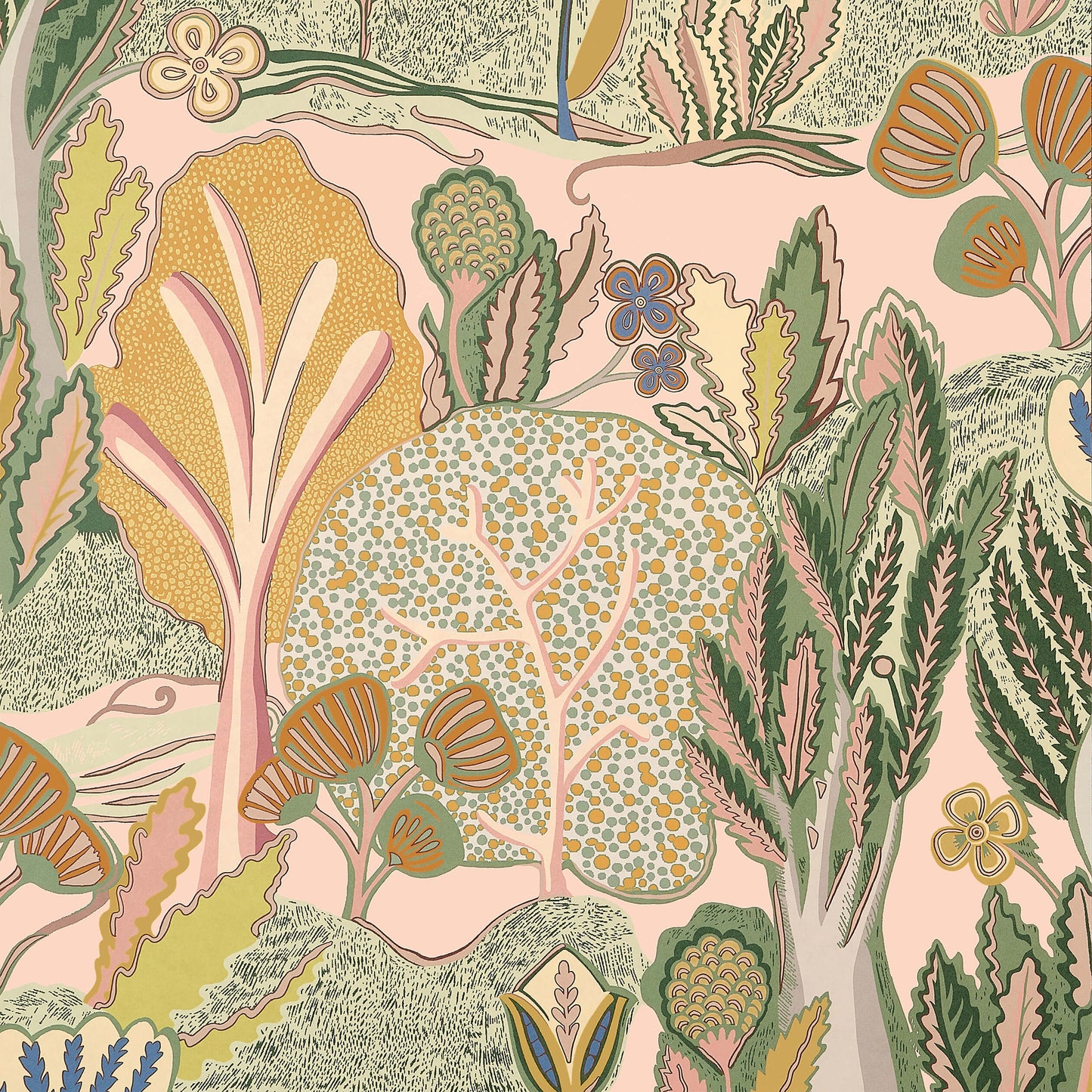 Thibaut Wanderlust Collection Wallpaper - SAMPLE