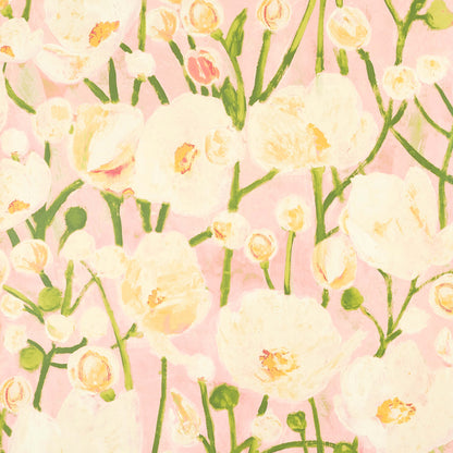 Thibaut Wanderlust Tivoli Wallpaper - Seashell Pink