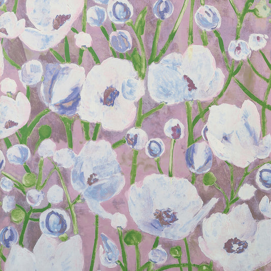 Thibaut Wanderlust Tivoli Wallpaper - Lavender