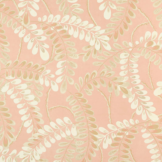 Thibaut Wanderlust Augusta Wallpaper - Apricot