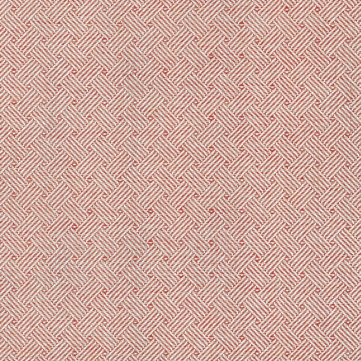 Thibaut Dynasty Lattice Weave Wallpaper - Red