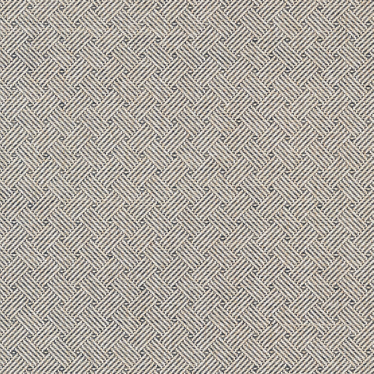 Thibaut Dynasty Lattice Weave Wallpaper - Black