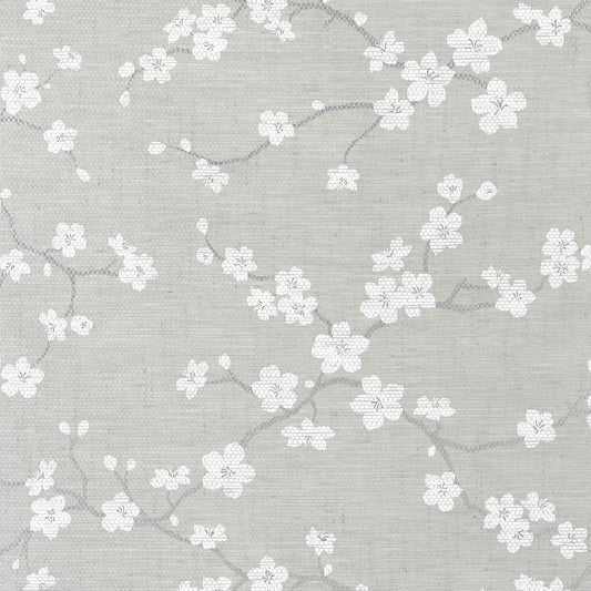 Thibaut Dynasty Sakura Wallpaper - Grey