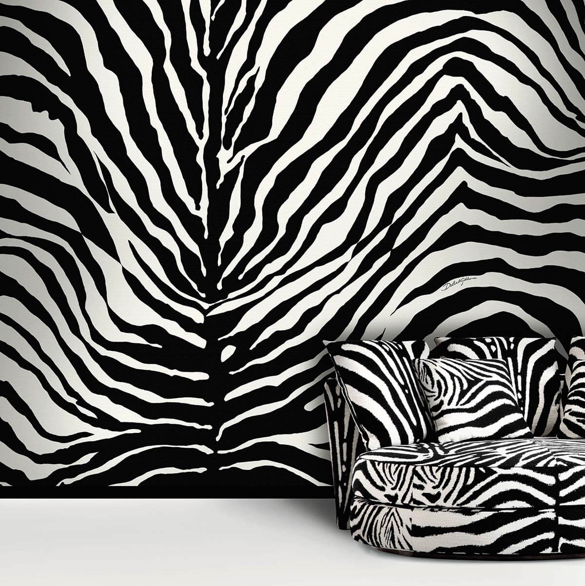 Seabrook Dolce & Gabbana Zebra Dolce Wallpaper - Dante