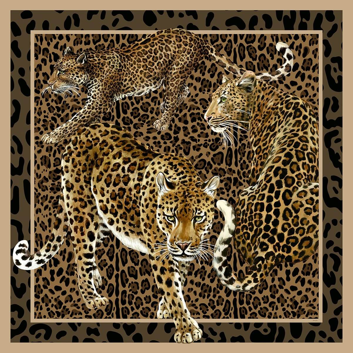 Seabrook Dolce & Gabbana Leopardo Incognito Wallpaper Mural - Jemma