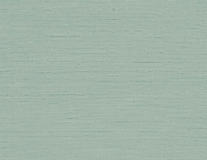 Seabrook Even More Textures Seahaven Rushcloth Wallpaper - Aloe