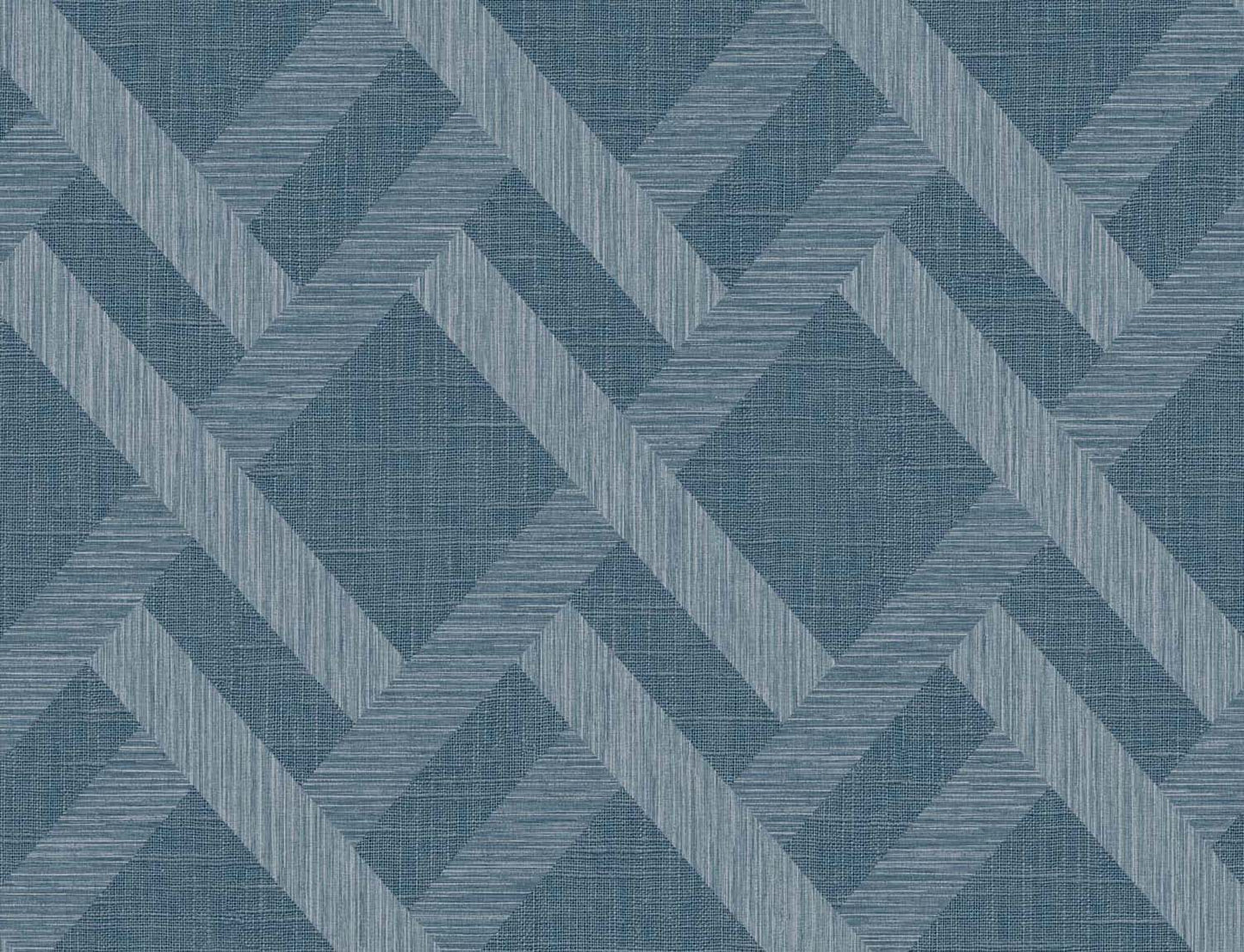 Seabrook Even More Textures Linen Trellis Wallpaper - Nautica
