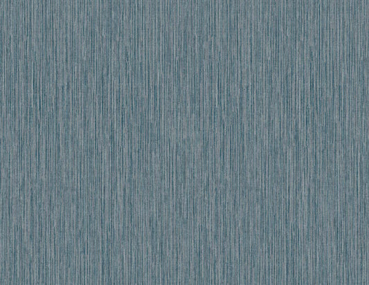 Seabrook Even More Textures Vertical Stria Wallpaper - Bluestone