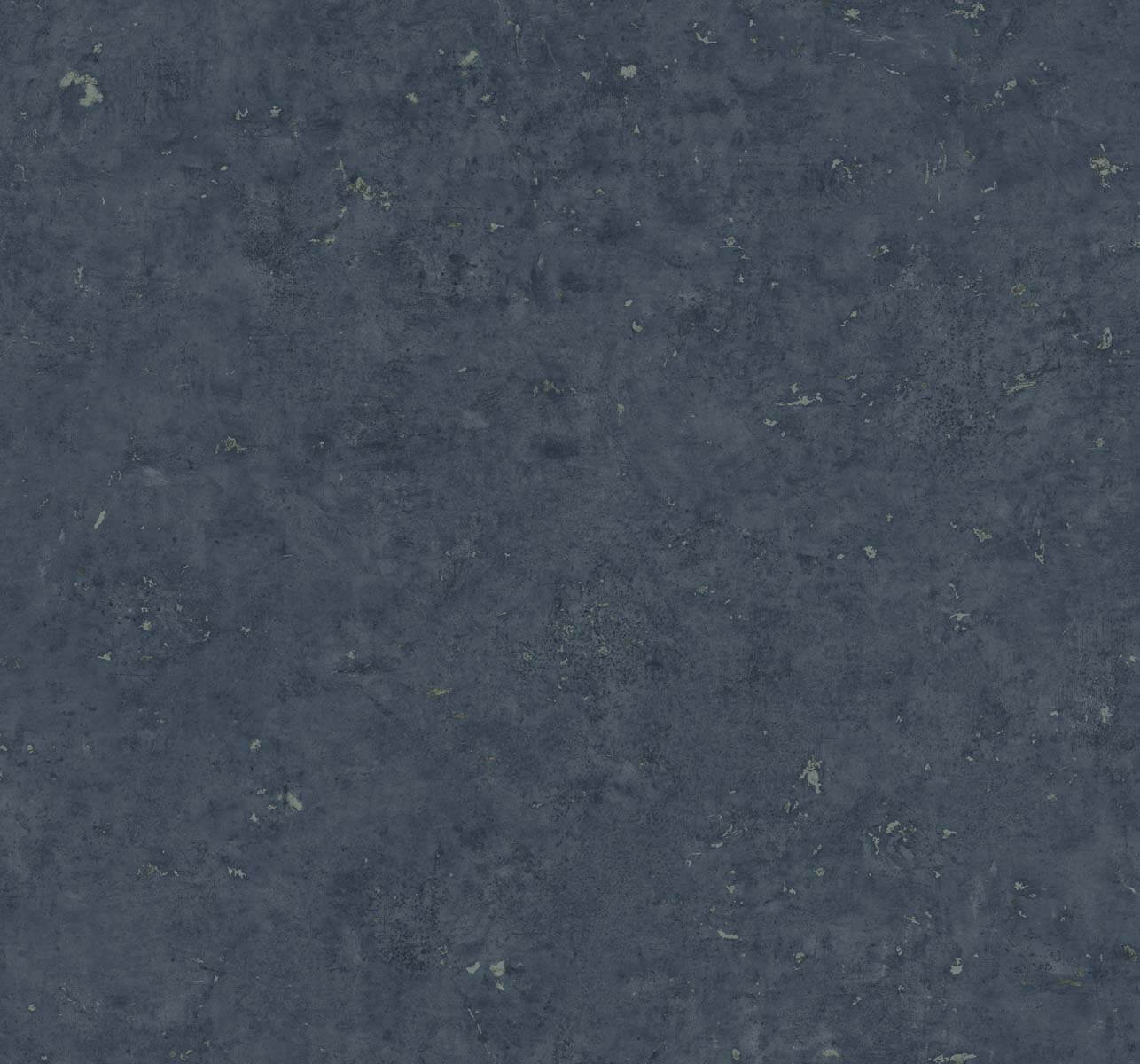 Seabrook Even More Textures Cement Faux Wallpaper - Storm Blue & Metallic Graphite