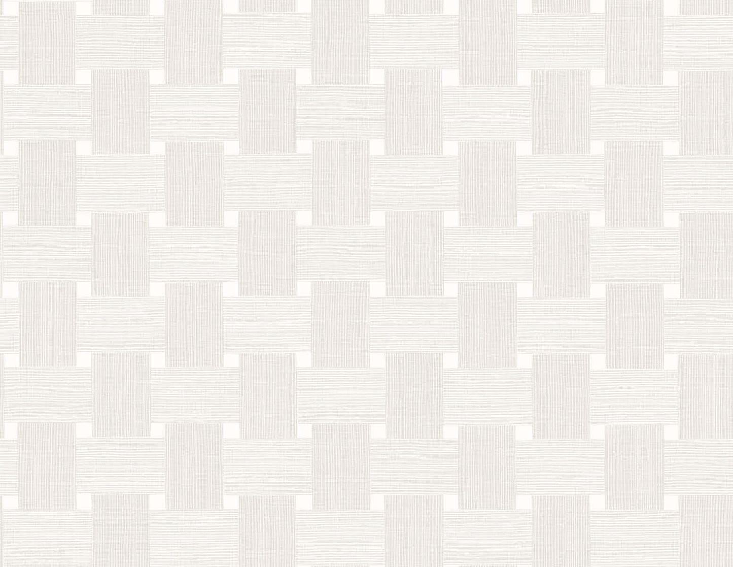 Seabrook Even More Textures Basketweave Wallpaper - Caster Sugar