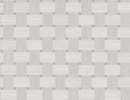 Seabrook Even More Textures Basketweave Wallpaper - Mirage