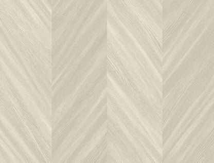 Seabrook Even More Textures Chevron Wood Wallpaper - Bister