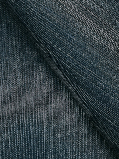 Magnolia Home Grasscloth Wallpaper - Dark Blue