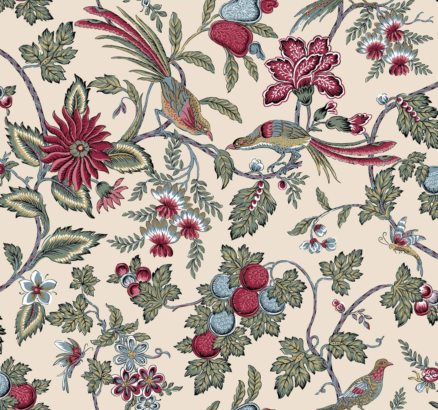 Antonina Vella Jardin Collection Wallpaper - SAMPLE