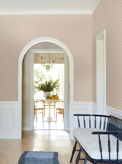 Antonina Vella Jardin Priti Wallpaper - Rose