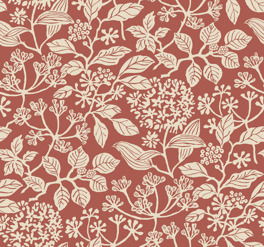 Antonina Vella Jardin Rowen Wallpaper - Ginger