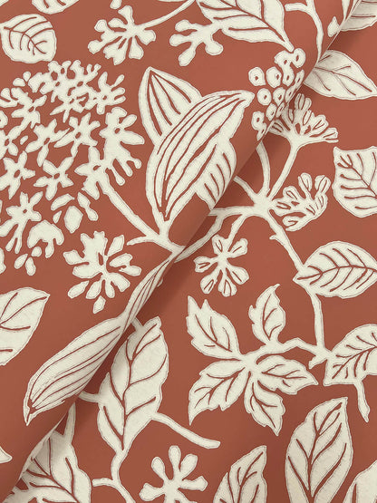 Antonina Vella Jardin Rowen Wallpaper - Ginger