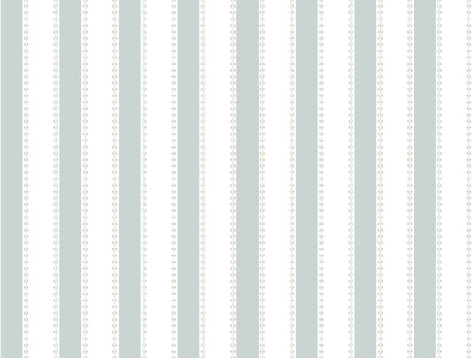 Antonina Vella Jardin Tilford Wallpaper - Blue & White