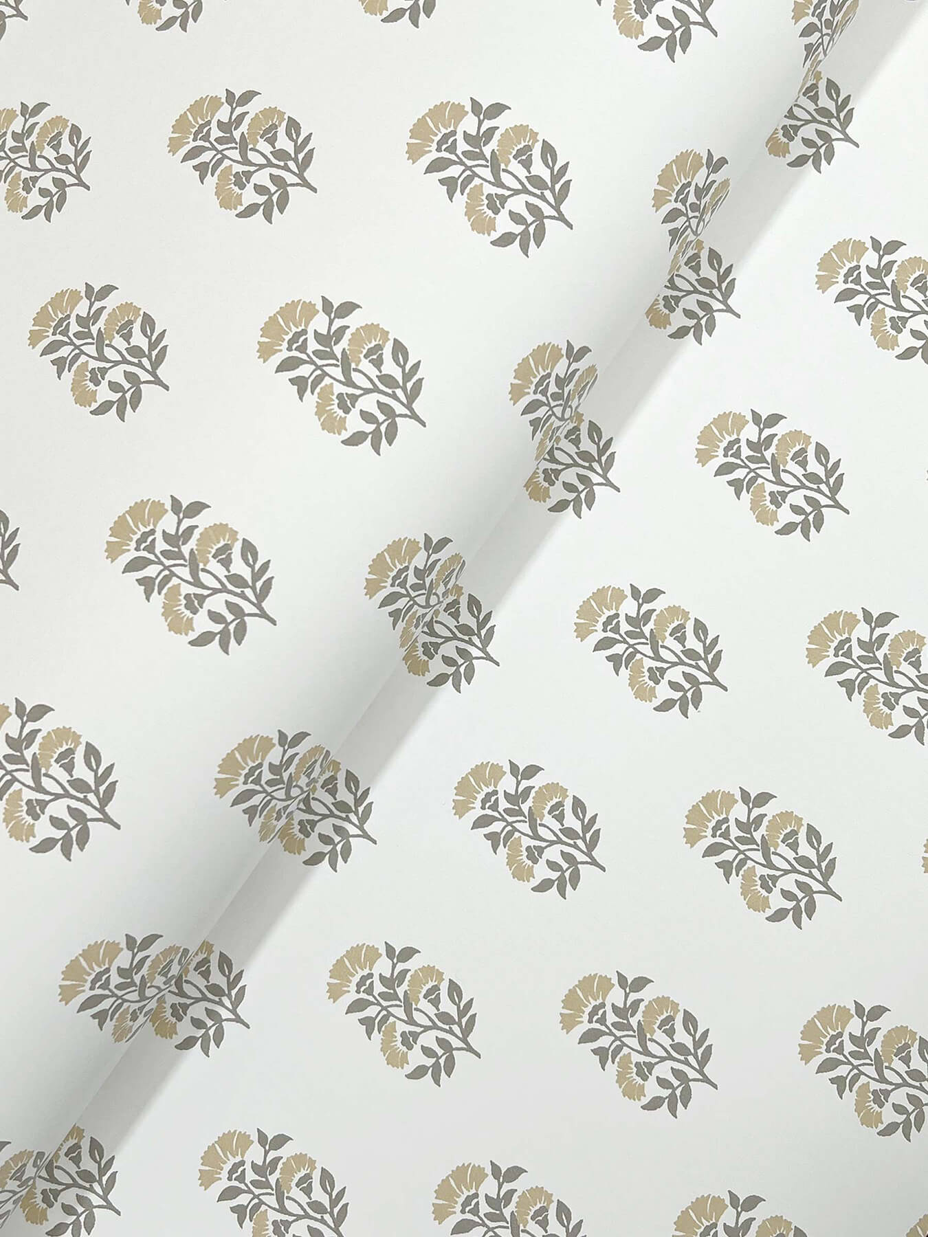 Antonina Vella Jardin Sylvie Wallpaper - Beige & Taupe