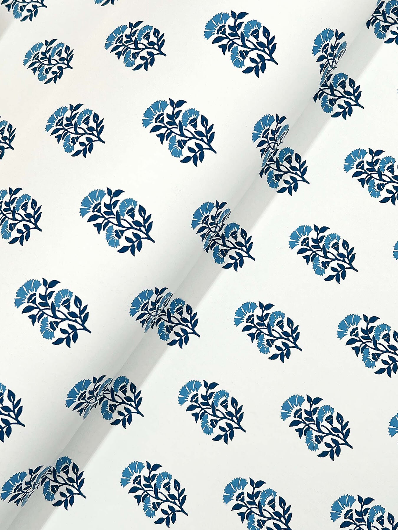 Antonina Vella Jardin Sylvie Wallpaper - Indigo