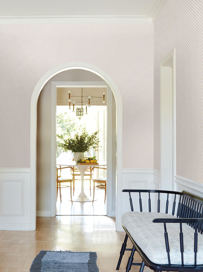 Antonina Vella Jardin Brioni Wallpaper - Pink