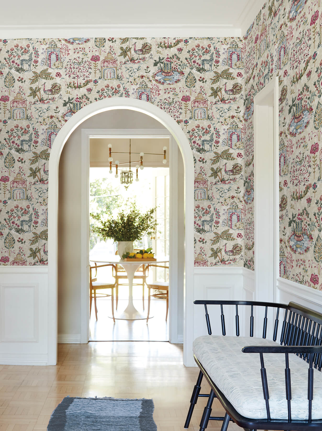 VP1403 Antonina Vella Jardin Parc Garden Dreams Wallpaper
