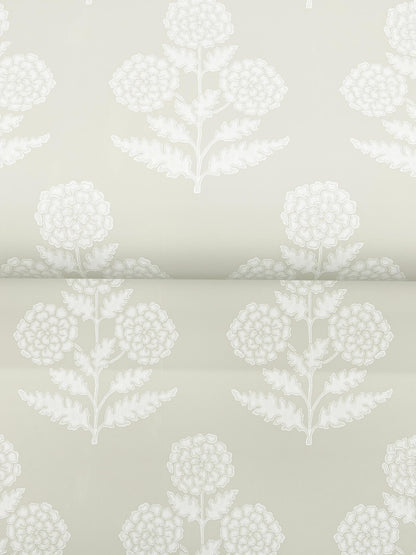 Antonina Vella Jardin Souci Wallpaper - Beige