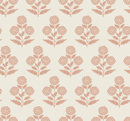 Antonina Vella Jardin Souci Wallpaper - Rose