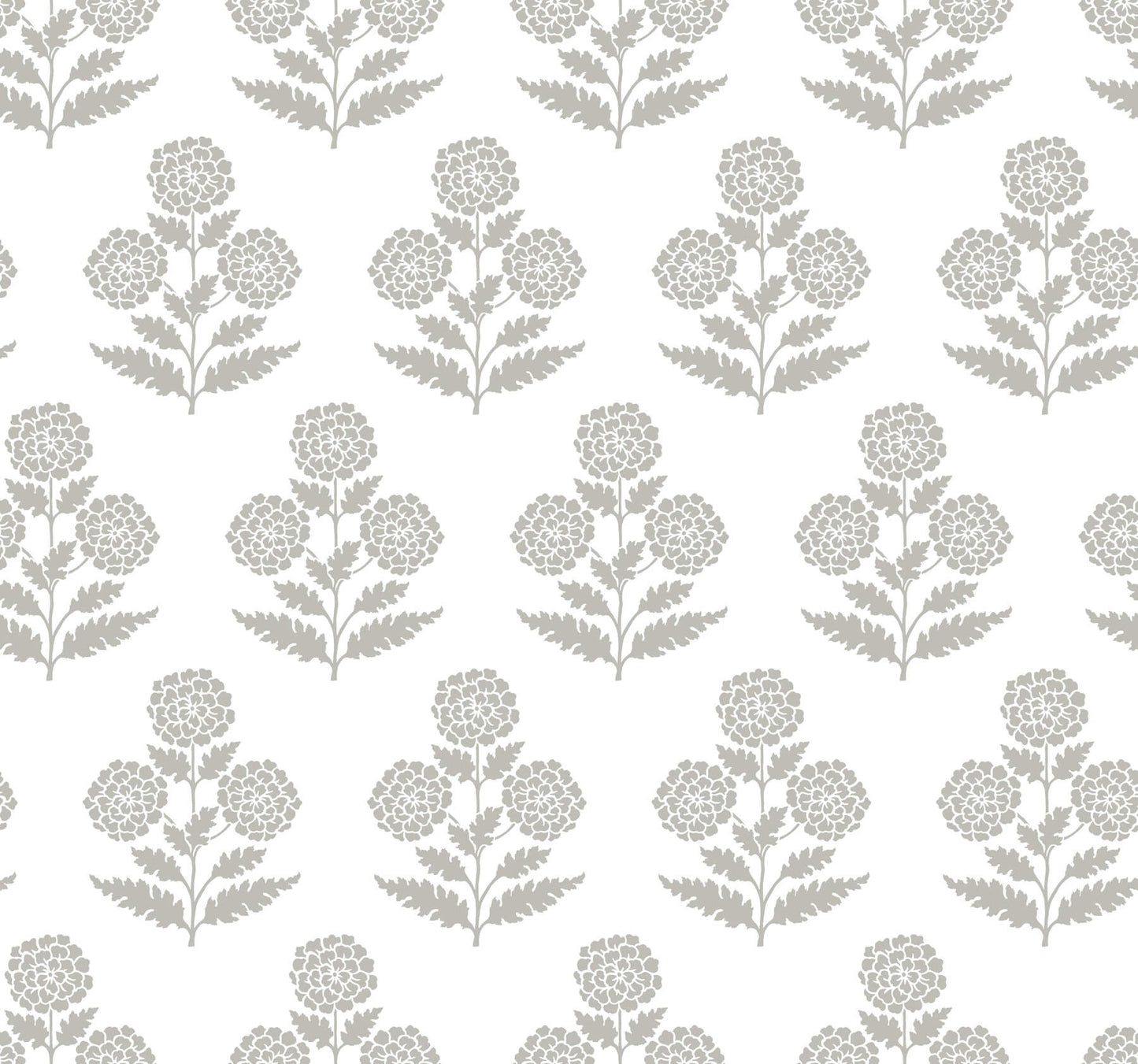 Antonina Vella Jardin Souci Wallpaper - Charcoal