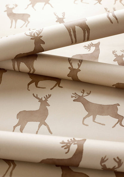 Thibaut Vista Bucks Wallpaper - Birch