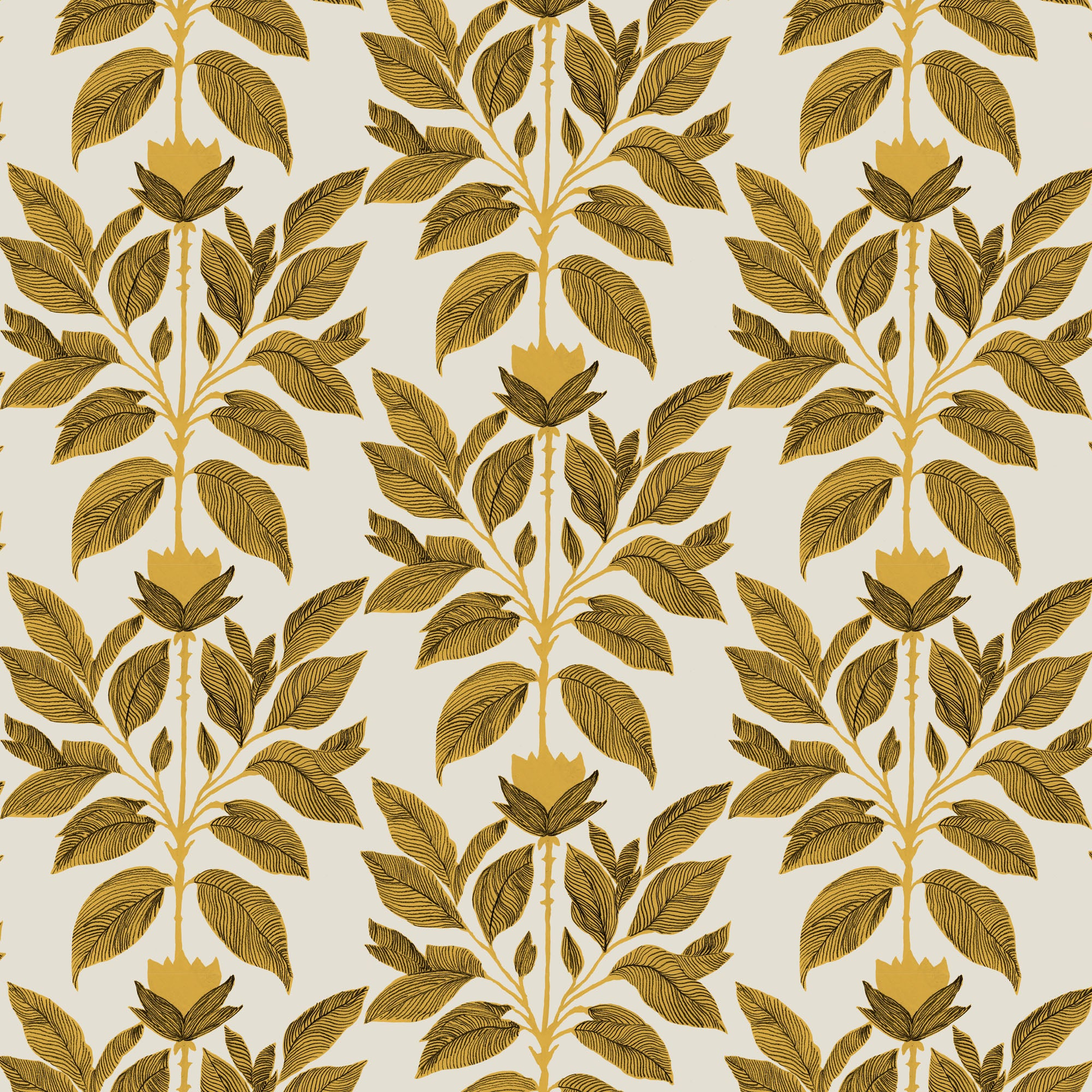 WC465-SA-PM-10 Botanical Legacy Wayward Petal Wallpaper - Saffron – US ...