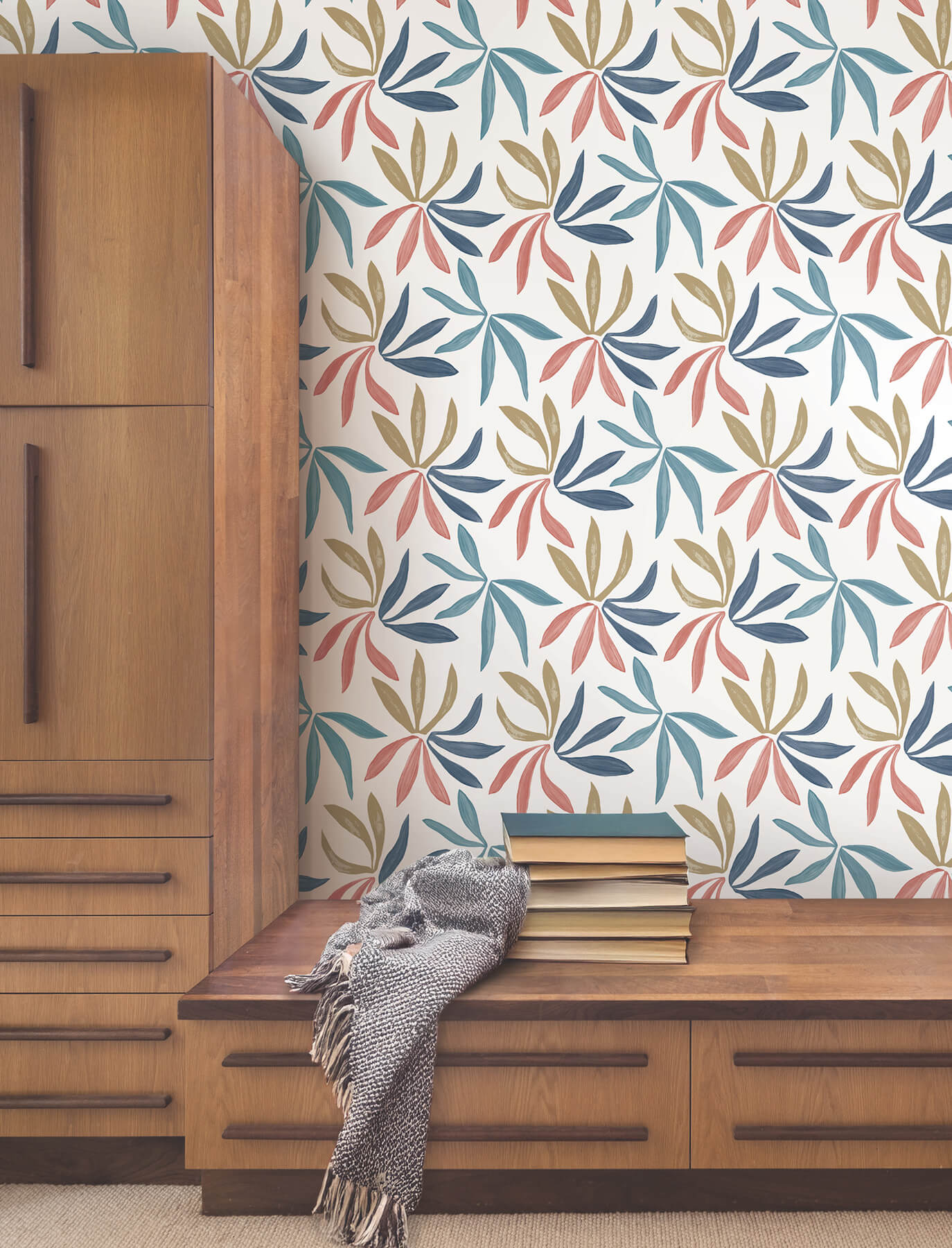 York Artisan Studio Little Garden Wallpaper - Multicolor