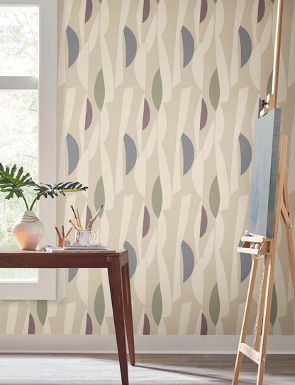 York Artisan Studio Balance Wallpaper - Jewel