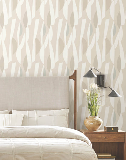 York Artisan Studio Balance Wallpaper - Nude