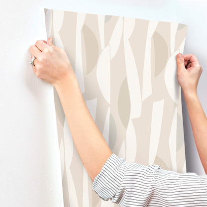 York Artisan Studio Balance Wallpaper - Nude