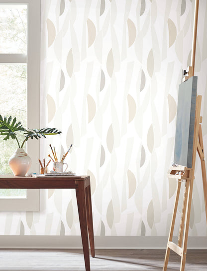 York Artisan Studio Balance Wallpaper - Gesso