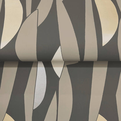 York Artisan Studio Balance Wallpaper - Carbon & Graphite