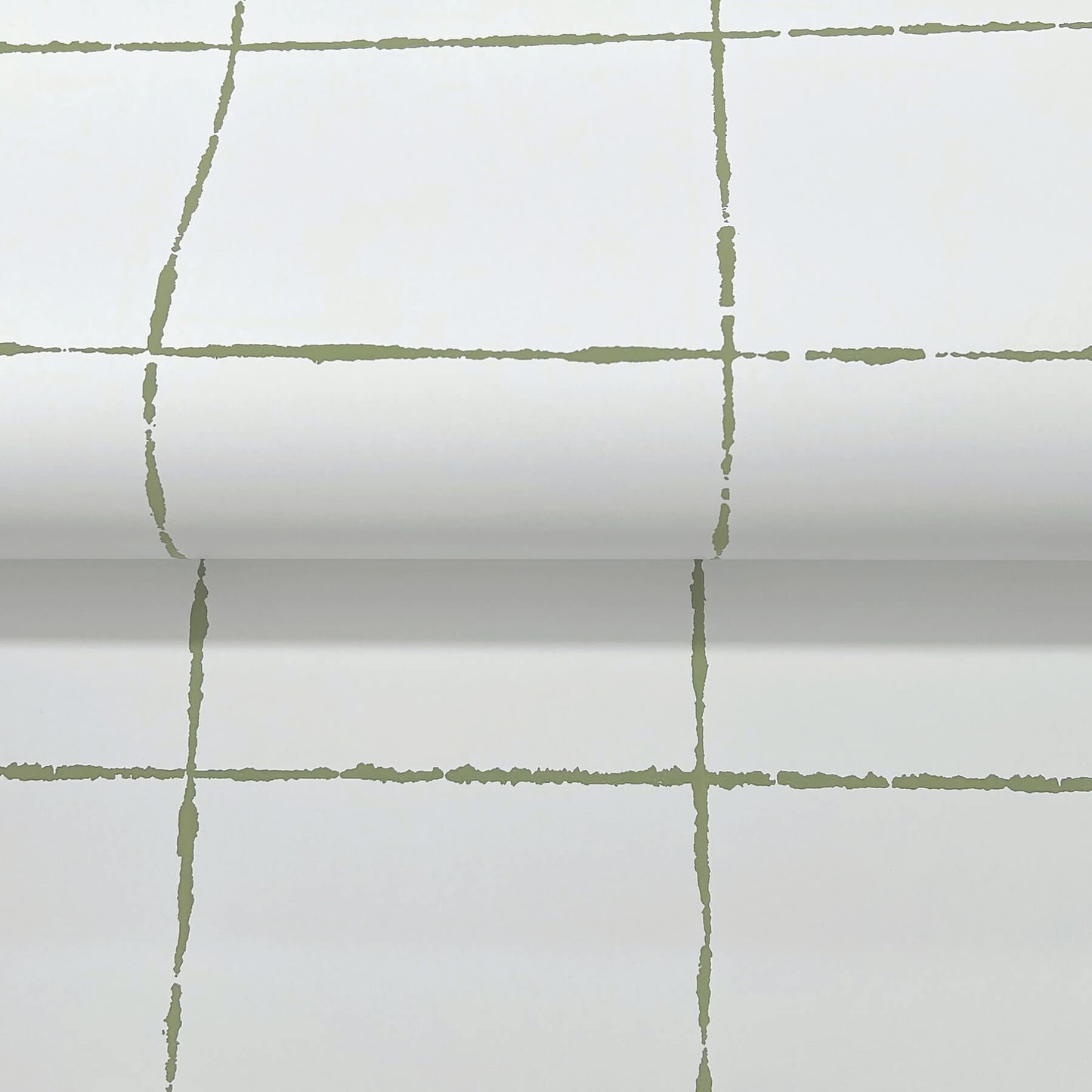 York Artisan Studio La Vitre Plaid Wallpaper - Leaf