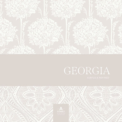 A-Street Prints Georgia Jekyl Wallpaper - Green