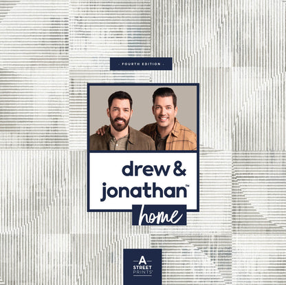 Drew & Jonathan Home Bronson Wallpaper - Sterling