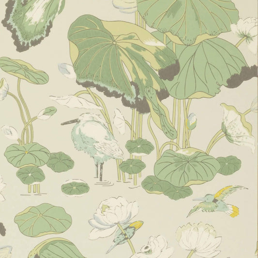 G P & J Baker Nympheus Wallpaper - Botanical