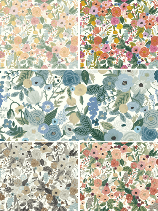 It's a Garden Party Wallpaper Sample Bundle