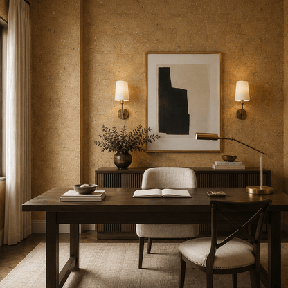 Candice Olson Natural Splendor Cork Wallpaper - Gold
