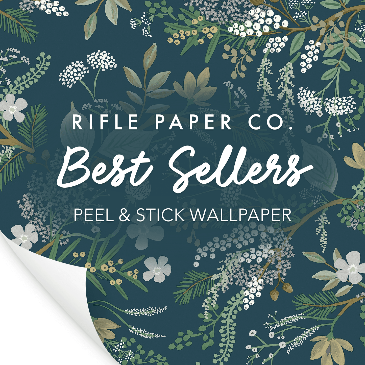 Rifle Paper Co. Peel & Stick Wallpaper Sample Bundle - 5 Best Sellers