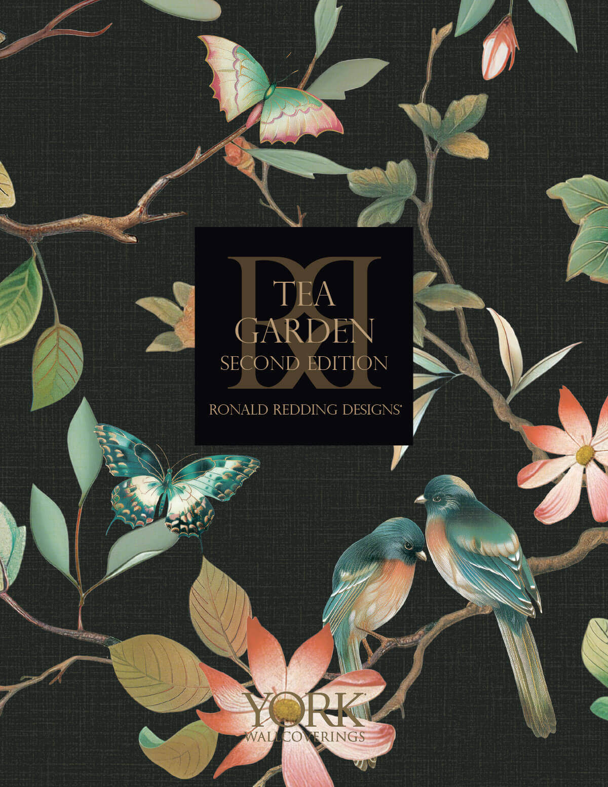 ZA8002 Ronald Redding Designs Tea Garden Second Edition Saori Silk